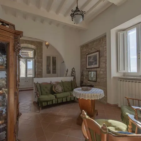公寓 Casa Con Terrazza E Giardino Panoramici 托迪